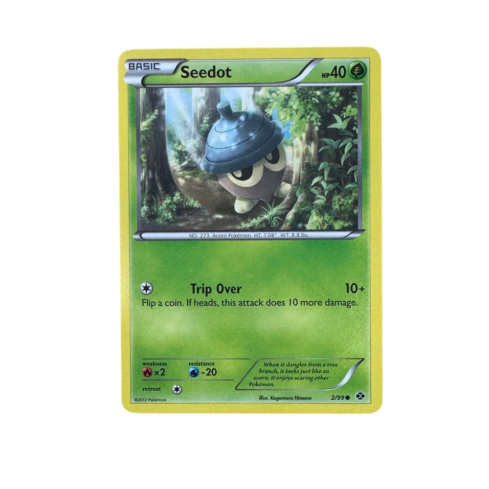 Seedot - 2/99 - Common - Pokemon Card - Emerging Powers -‎ 2012 MP/LP
